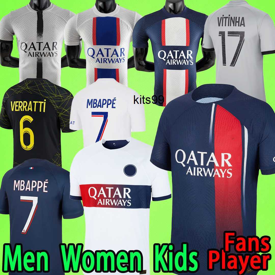Player version PSGS Maillots de foot 2023 2024 soccer jerseys Fan WOMEN KIDS KIT SERGIO RAMOS 22 23 24 MBAPPE FABIAN VERRATTI football shirt HAKIMI long sleeve uniform, 23/24 player version 2 
Player version PSGS Maillots de foot 2023 2024 soccer jerseys Fan WOMEN KIDS KIT SERGIO RAMOS 22 23 24 MBAPPE FABIAN VERRATTI football shirt HAKIMI long sleeve uniform, 23/24 player version 2