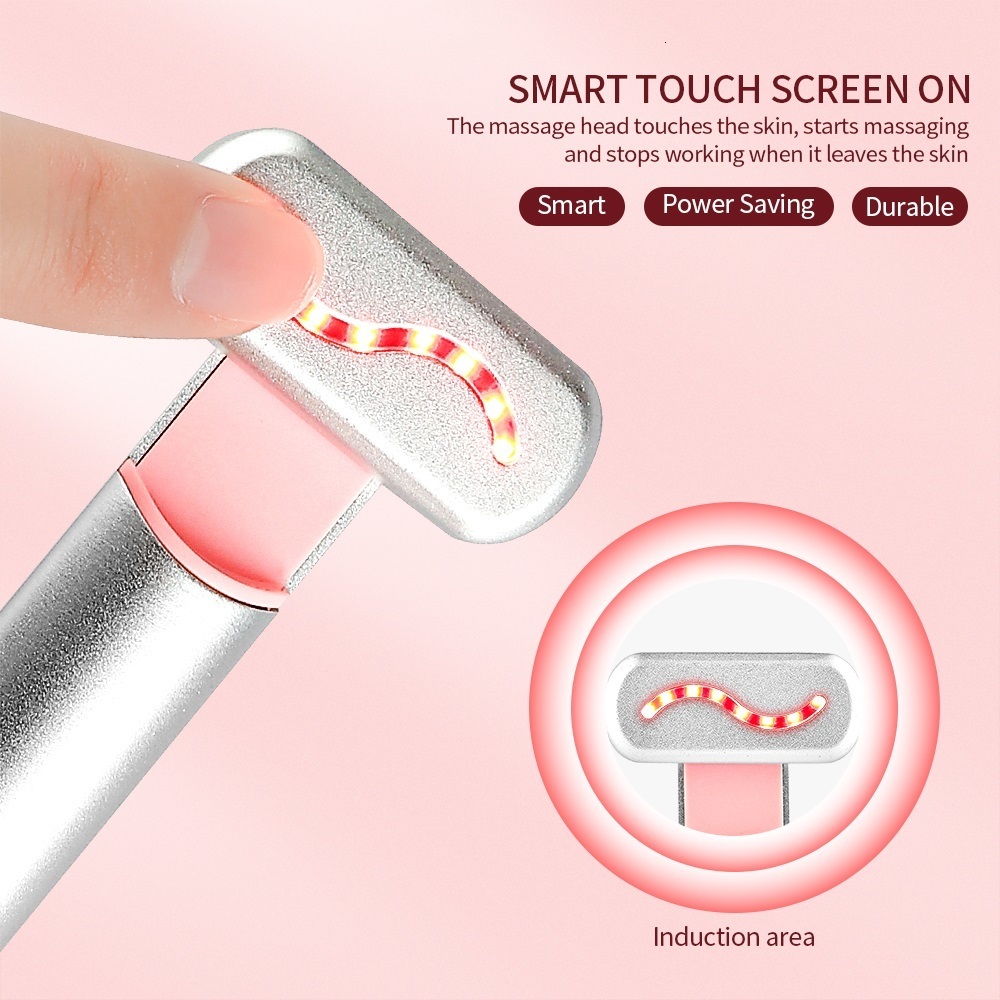 Face Care Devices 4-IN-1 EMS Compress Eye Massager Red Light Therapy Eye Care Tool Remove Dark Circles Eye Bags Relax Tired Eyes Anti Wrinkle 230703
