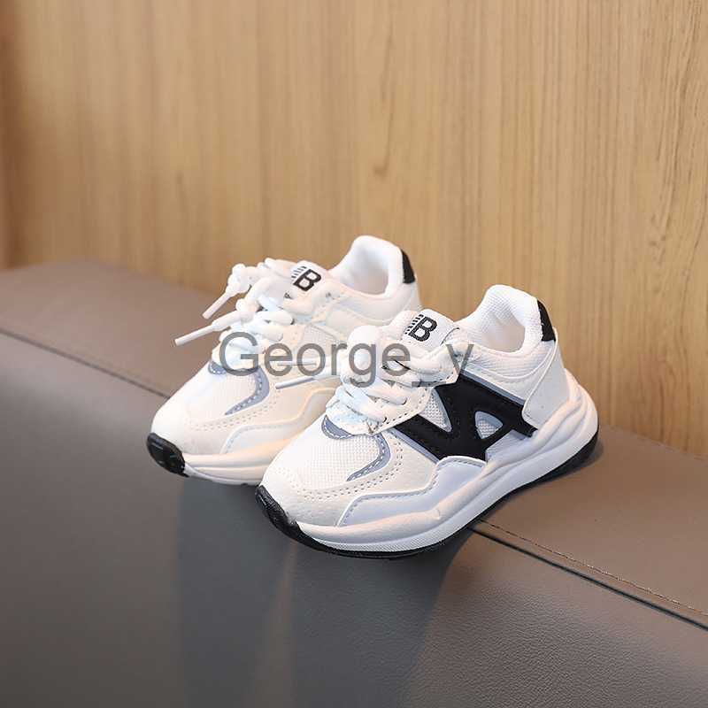 Athletic Outdoor Spring And Autumn 2023 New ChildrenS Sneakers Boys Tennis Casual Girls Baby Soft Soled Running Shoes H260130