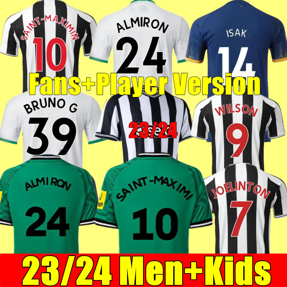 23/24 NeWCasTLeS UnITeDS Soccer Jerseys Kids Kit 2023 2024 Football Shirt Training NufCs Home Away Third Child Set Fan Player Version BRUNO G. WILSON SAINT MAXIMIN ISAK, 23/24 kids home+socks
23/24 NeWCasTLeS UnITeDS Soccer Jerseys Kids Kit 2023 2024 Football Shirt Training NufCs Home Away Third Child Set Fan Player Version BRUNO G. WILSON SAINT MAXIMIN ISAK, 23/24 kids home+socks