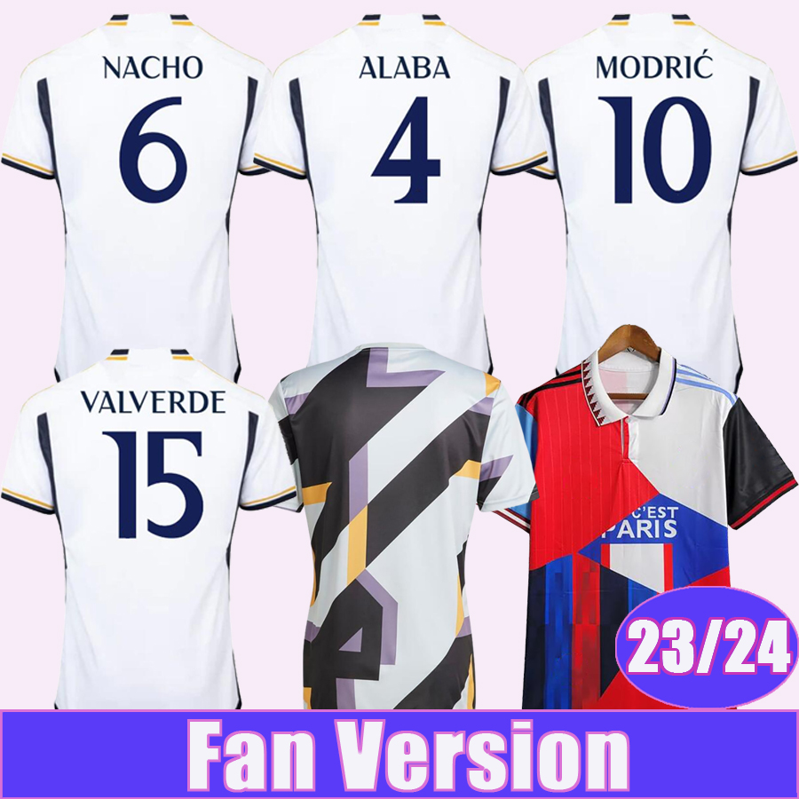 23 24 MODRIC VINI JR. Mens Soccer Jerseys BELLINGHAM CAMAVINGA TCHOUAMENI CAMAVINGA VALVERDE KROOS ALABA RODRYGO Home Pre-Race Wear Joint Edition Football Shirts, Qm17077 2023 joint edition no patch
23 24 MODRIC VINI JR. Mens Soccer Jerseys BELLINGHAM CAMAVINGA TCHOUAMENI CAMAVINGA VALVERDE KROOS ALABA RODRYGO Home Pre-Race Wear Joint Edition Football Shirts, Qm17077 2023 joint edition no patch