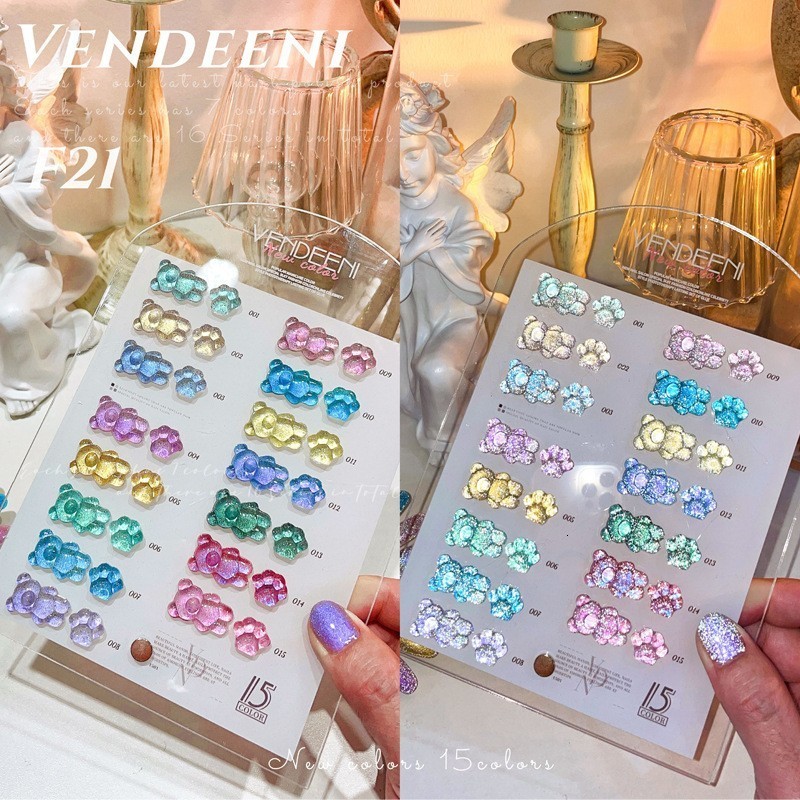 Nail Gel Macaron Reflective Glitter Nail Gel Polish Effect Sparkling Soak Off Gel Semi Permanent For Manicure Nail Art UV Nail Gel 230703