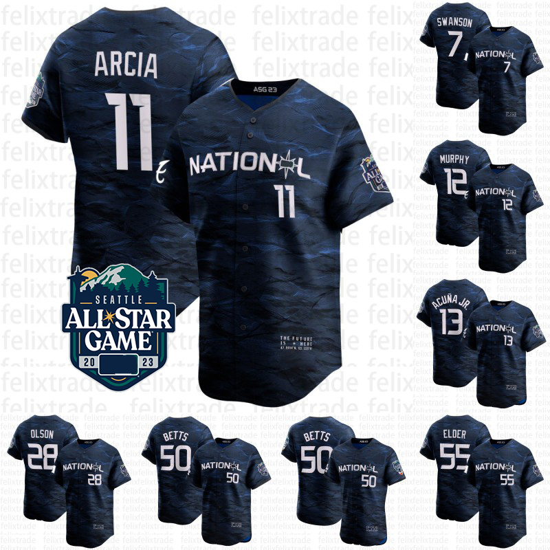 National League Ronald Acuna Jr. Mookie Betts 2023 All-Star Game Jersey Juan Soto Orlando Arcia Will Smith Elias Diaz Pete Alonso Bryce Elder Alexis Diaz Austin Riley, Womens s-xxl
National League Ronald Acuna Jr. Mookie Betts 2023 All-Star Game Jersey Juan Soto Orlando Arcia Will Smith Elias Diaz Pete Alonso Bryce Elder Alexis Diaz Austin Riley, Womens s-xxl