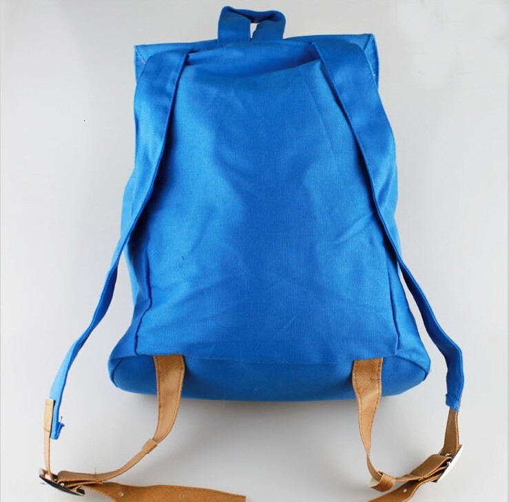 Backpacks Anime Canvas Backpack Tony Chopper Cosplay School Bag Shoulder Bag for Teenagers Boys Girls Kids Gift Drawstring Pocket 230703