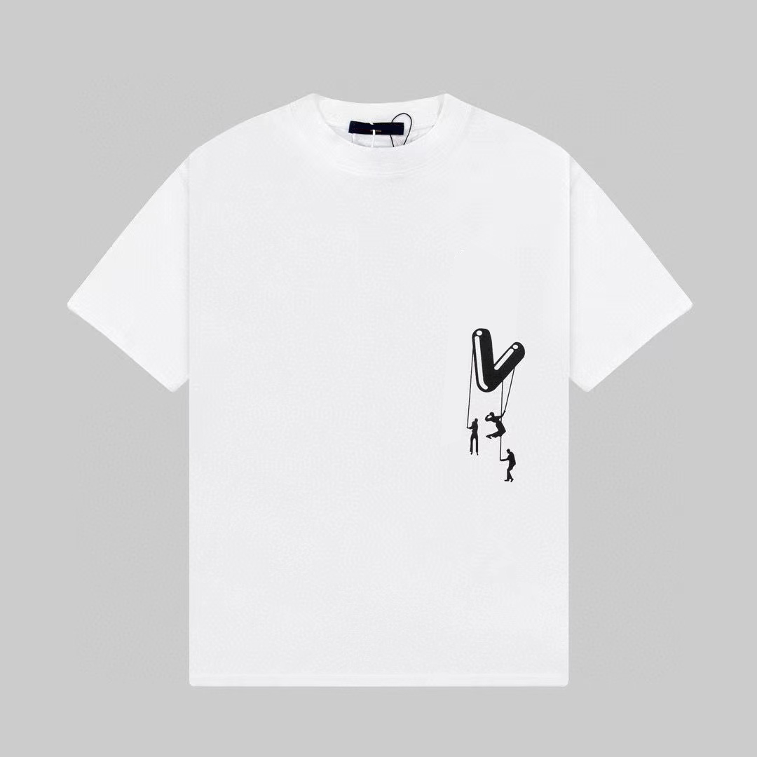 2023 Designer casual printed short sleeved top for sale luxury men's T-shirt hip-hop clothing Asian size, Black
2023 Designer casual printed short sleeved top for sale luxury men's T-shirt hip-hop clothing Asian size, Black