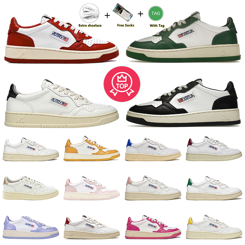 Designer Autries Shoes USA Medalist Leather Low Sneaker women Autry Action Sneakers Triple White Black Two-Tone Loafers top quality womens trainers Platform Shoe, B17 playstation 36-45
Designer Autries Shoes USA Medalist Leather Low Sneaker women Autry Action Sneakers Triple White Black Two-Tone Loafers top quality womens trainers Platform Shoe, B17 playstation 36-45