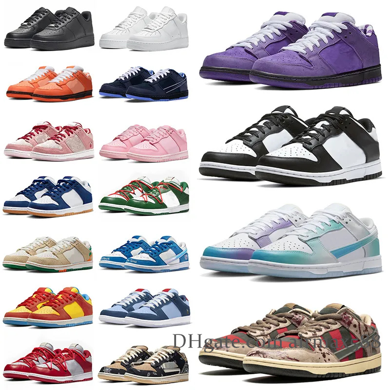 Designer Shoes sb low Mens Womens Lows Medium Olive Panda Safari Mix UNC Syracuse Grey Fog Kentucky Chicago Triple Pink Lobster Trainers Sneaker