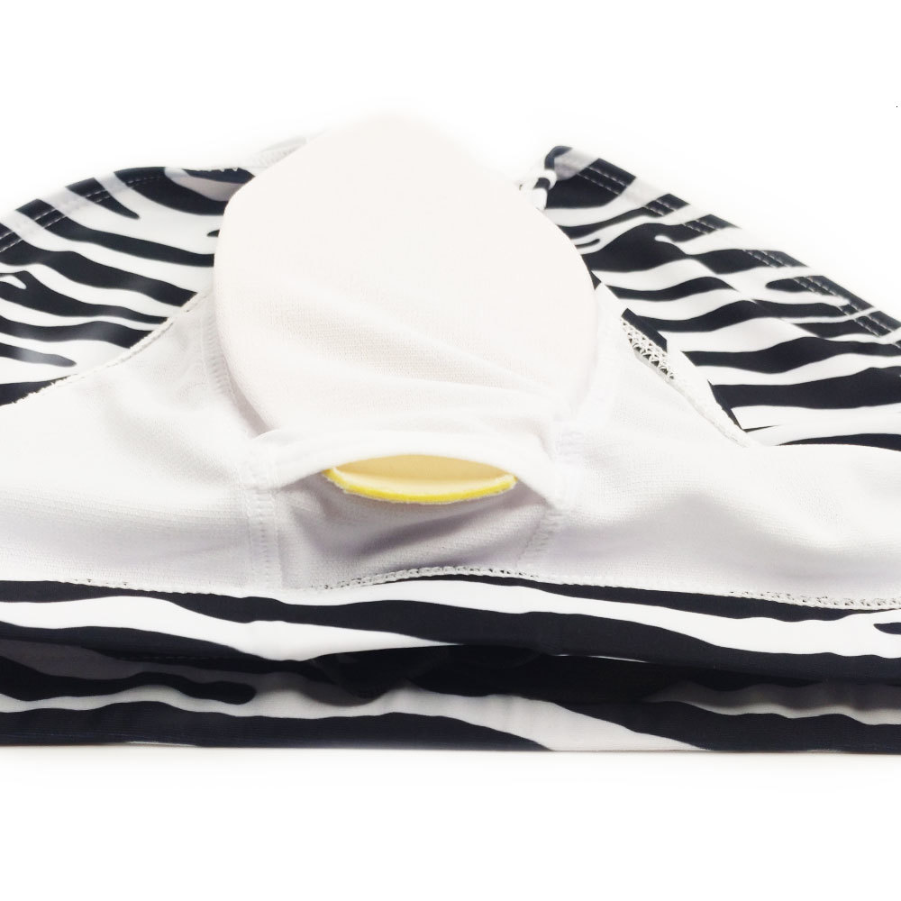 Men's Swimwear swimsuit sexy short water sports Beachwear zebra printed men's suit surfing 230705