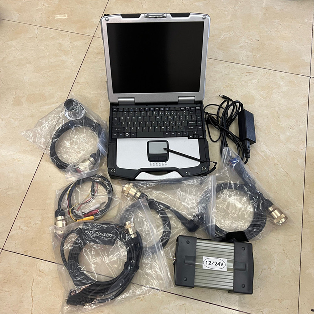 MB Star C3 Super MB Star Diagnostic Full Set of Cables with SSD in CF-31 Toughbook Ready To Use