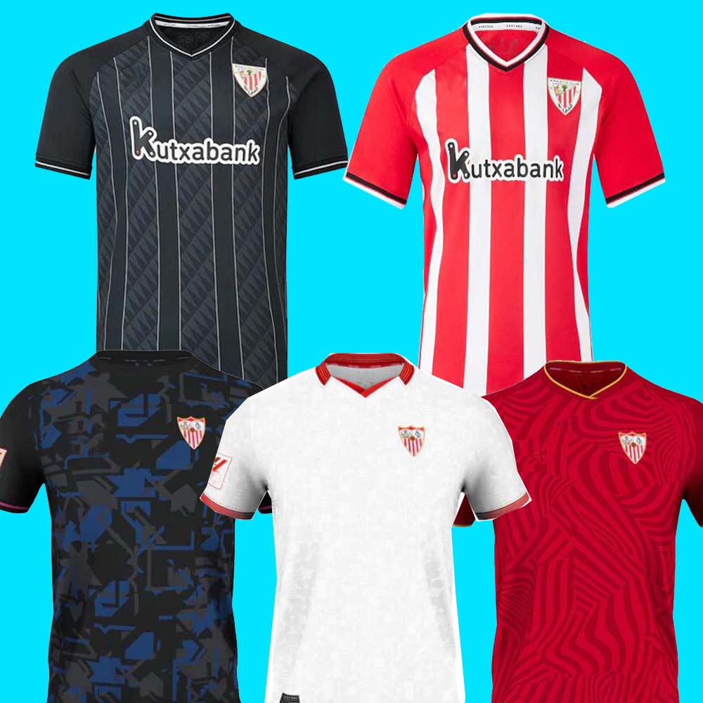 23 24 Club Bilbao Soccer Jerseys BERENGUER 2023 MUNIAIN Athletic WILLIAMS Football shirt RAUL GARCIA VILLALIBRE camiseta Sancet third GK UNAI SIMON awa Sevilla FC, Away adult serie a
23 24 Club Bilbao Soccer Jerseys BERENGUER 2023 MUNIAIN Athletic WILLIAMS Football shirt RAUL GARCIA VILLALIBRE camiseta Sancet third GK UNAI SIMON awa Sevilla FC, Away adult serie a