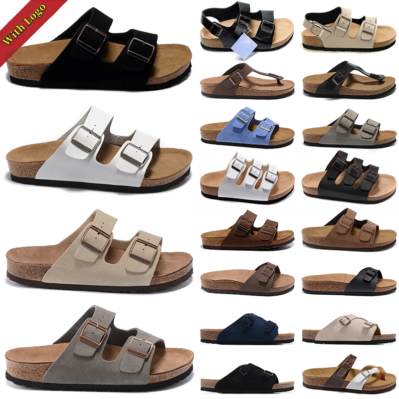 Birkenstock Boston Clogs Slipper Loafers Birkenstocks Arizona Designer Slide Shoe Sandals Bston Bostons Bag Head Pull Cork Mens Womens Plate-Forme S