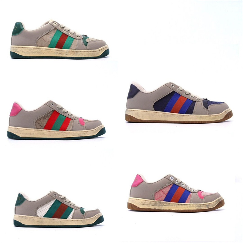 Luxurys Designers Shoes Butter Leather Beige Ebony Original Canvas Pink Green Orange Web Vintage Effect Men Women Italy Brand Sneakers Leather Stripe Causal Shoe, Color#6
Luxurys Designers Shoes Butter Leather Beige Ebony Original Canvas Pink Green Orange Web Vintage Effect Men Women Italy Brand Sneakers Leather Stripe Causal Shoe, Color#6