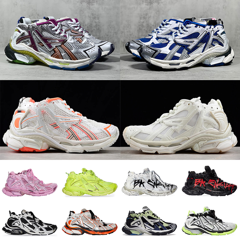 Runner 7.0 Designers Shoes Mens Womens Blue Grey Green Lime Fluo Green Pink Orange Black White Luxury Balencaigas Shoes 7 women shoes Sports dhgate Sneakers Trainers
Runner 7.0 Designers Shoes Mens Womens Blue Grey Green Lime Fluo Green Pink Orange Black White Luxury Balencaigas Shoes 7 women shoes Sports dhgate Sneakers Trainers