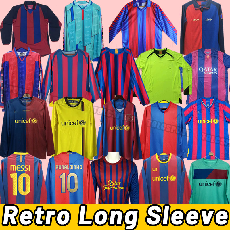 BarcelonaS Retro soccer jersey XAVI RONALDINHO RIVALDO GUARDIOLA PUYOL Iniesta finals maillot de foot DAVID VILLA 03 04 05 06 07 08 09 10 11 12 91 92 long sleeve 100th 98, 14-15
BarcelonaS Retro soccer jersey XAVI RONALDINHO RIVALDO GUARDIOLA PUYOL Iniesta finals maillot de foot DAVID VILLA 03 04 05 06 07 08 09 10 11 12 91 92 long sleeve 100th 98, 14-15
