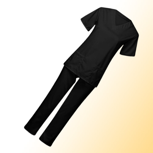 Women039s Pants Capris Solid Color Unisex Men Women Short Sleeve V Neck Nurses Scrubs TopsPants Nursing Working Uniform Set 2137549