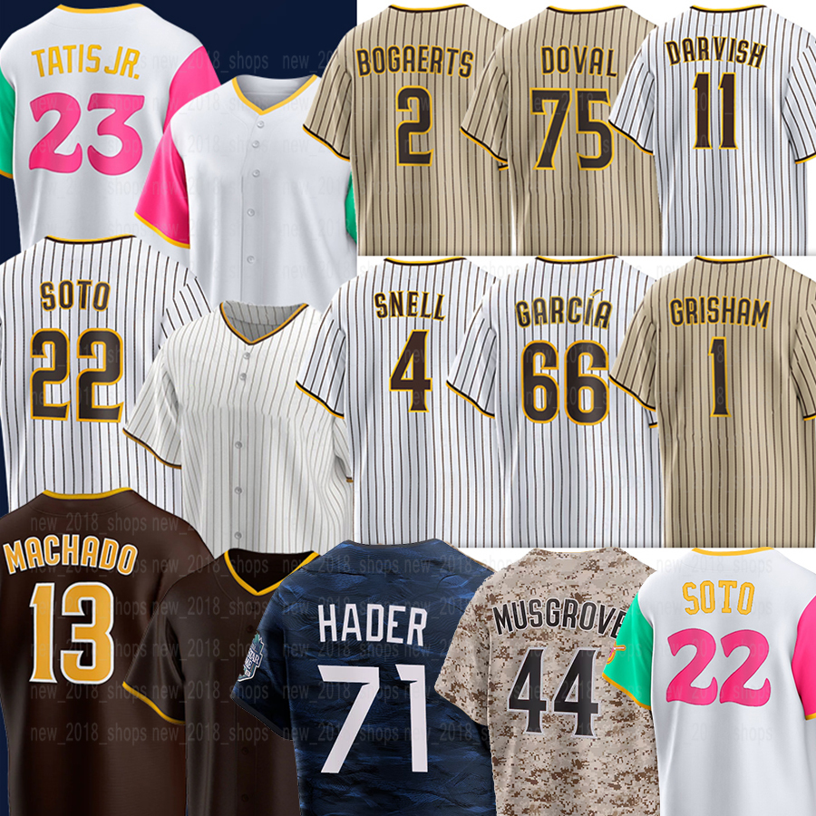 23 Fernando Tatis Jr. Padres Baseball Jerseys San Diego Juan Soto Manny Machado Xander Bogaerts Josh Hader Jose Castillo Seth Lugo Luis Garcia Blake Snell, Men(jiao s)
23 Fernando Tatis Jr. Padres Baseball Jerseys San Diego Juan Soto Manny Machado Xander Bogaerts Josh Hader Jose Castillo Seth Lugo Luis Garcia Blake Snell, Men(jiao s)