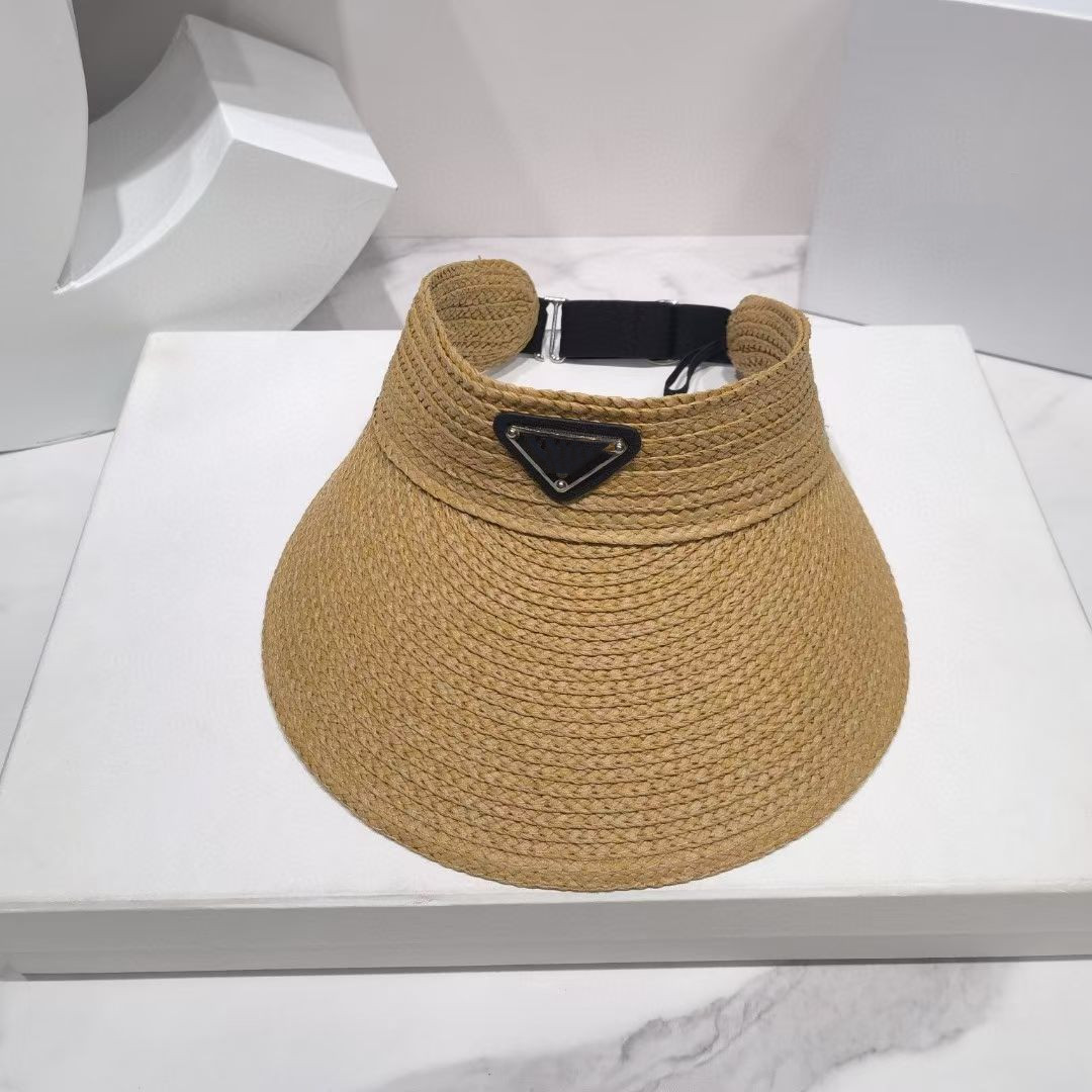 Empty Top Cap Casual Summer Visor Sun Mens Designers Hat Sports Women Golf Tennis Outdoor Beach Headband Snapback Baseball