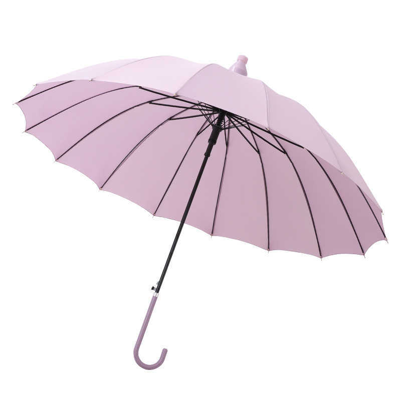 Umbrellas Colors Fashionable Big Long Hand Umbrella for Women Creative Long Handle Umbrella with Case Cover Automatic Open R230705