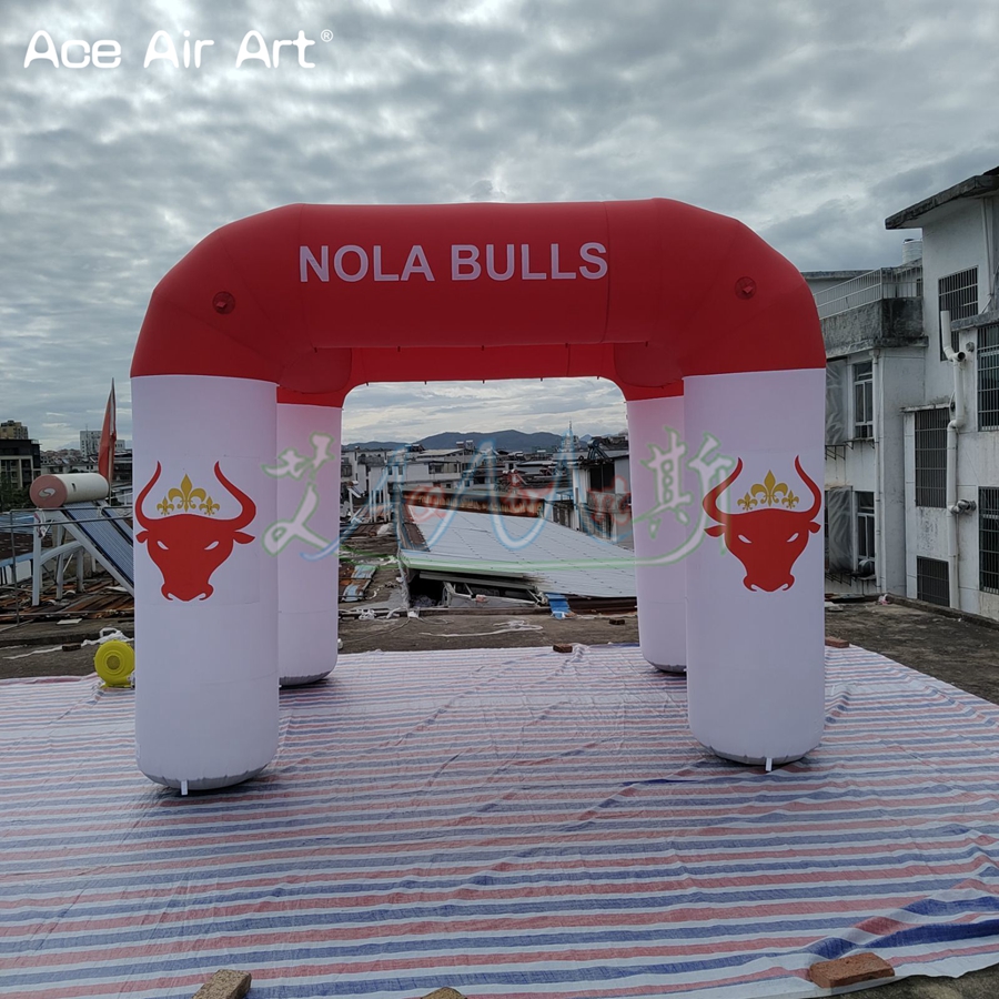 3mLx3mWx3mH Outdoor Advertising Inflatable Event Arch Tunnel Tent with Custom Logo Printing
3mLx3mWx3mH Outdoor Advertising Inflatable Event Arch Tunnel Tent with Custom Logo Printing