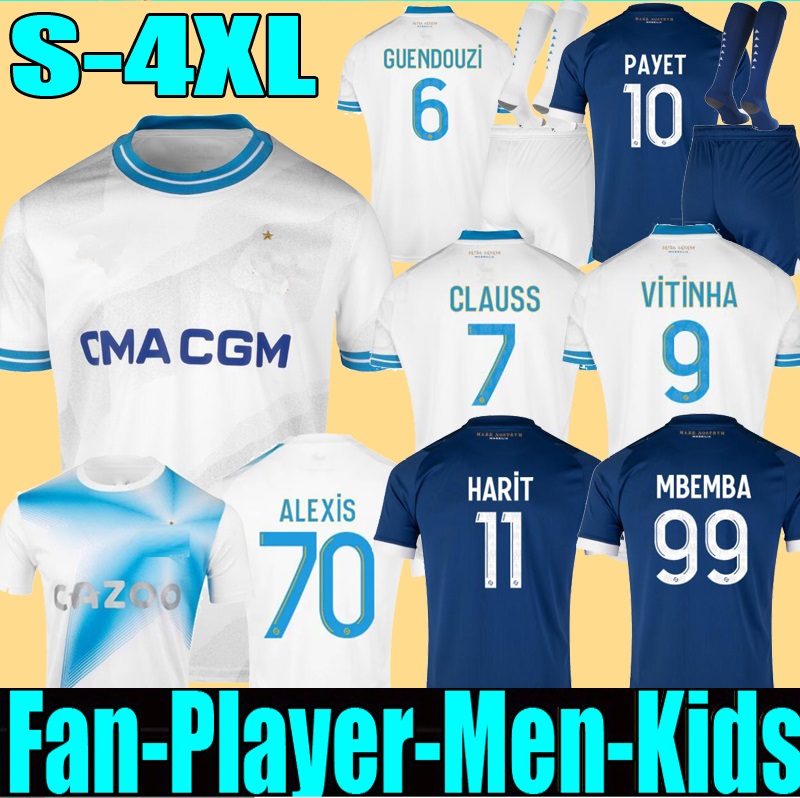 3XL 4XL 23 24 Marseilles Home special Soccer jerseys 30TH anniversary ALEXIS CLAUSS NUNO 2023 2024 maillot de foot 2023 PAYET GUENDOUZI Away football shirt Men Kids, Home kids
3XL 4XL 23 24 Marseilles Home special Soccer jerseys 30TH anniversary ALEXIS CLAUSS NUNO 2023 2024 maillot de foot 2023 PAYET GUENDOUZI Away football shirt Men Kids, Home kids