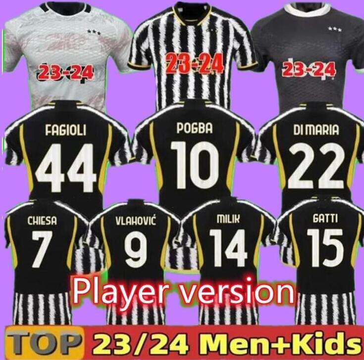 23 24 Juventusl POGBA Soccer Jerseys DI MARIA BONUCCI BREMER DANILO 2023 2024 CHIESA VLAHOVIC Juve PELLEGRINI Fans Player Version Men kids kit, Adult size
23 24 Juventusl POGBA Soccer Jerseys DI MARIA BONUCCI BREMER DANILO 2023 2024 CHIESA VLAHOVIC Juve PELLEGRINI Fans Player Version Men kids kit, Adult size