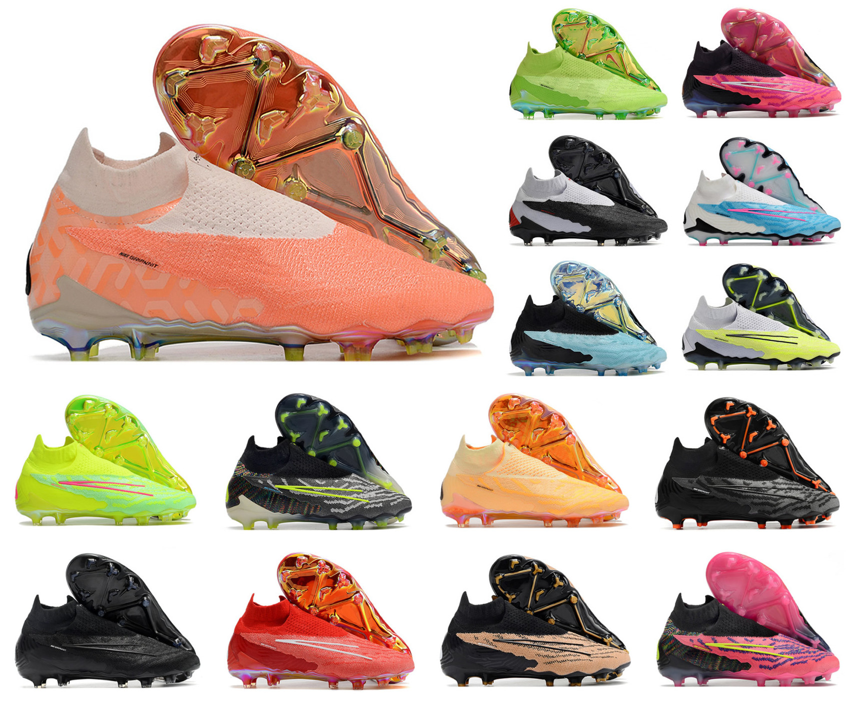 Mens Soccer Football Shoes Phantom GX Elite DF Link FG Slip-on Women Boys High Boots Cleats Size 39-45, 1 phantom gx elite fg
Mens Soccer Football Shoes Phantom GX Elite DF Link FG Slip-on Women Boys High Boots Cleats Size 39-45, 1 phantom gx elite fg