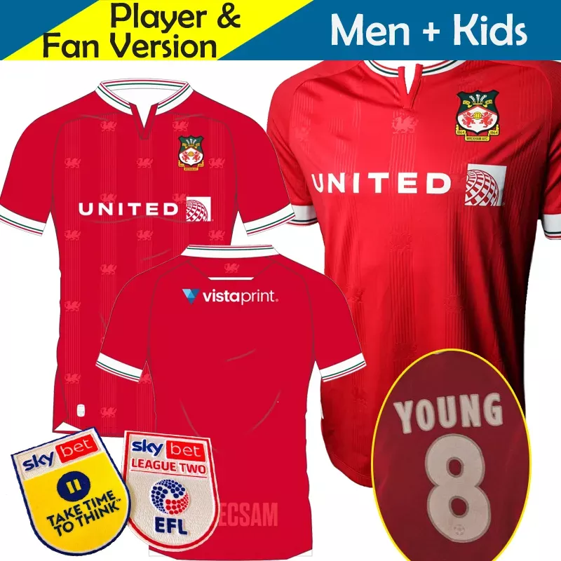 2023 2024 WreXHam Soccer Jerseys Kids Kit 23/24 Home Away Football Shirt Crysau pel Droed Fan Player Version Camisetas Futbol Maillot Foot DAVIES YOUNG MULLIN CANNON, 23-24 kids home
2023 2024 WreXHam Soccer Jerseys Kids Kit 23/24 Home Away Football Shirt Crysau pel Droed Fan Player Version Camisetas Futbol Maillot Foot DAVIES YOUNG MULLIN CANNON, 23-24 kids home