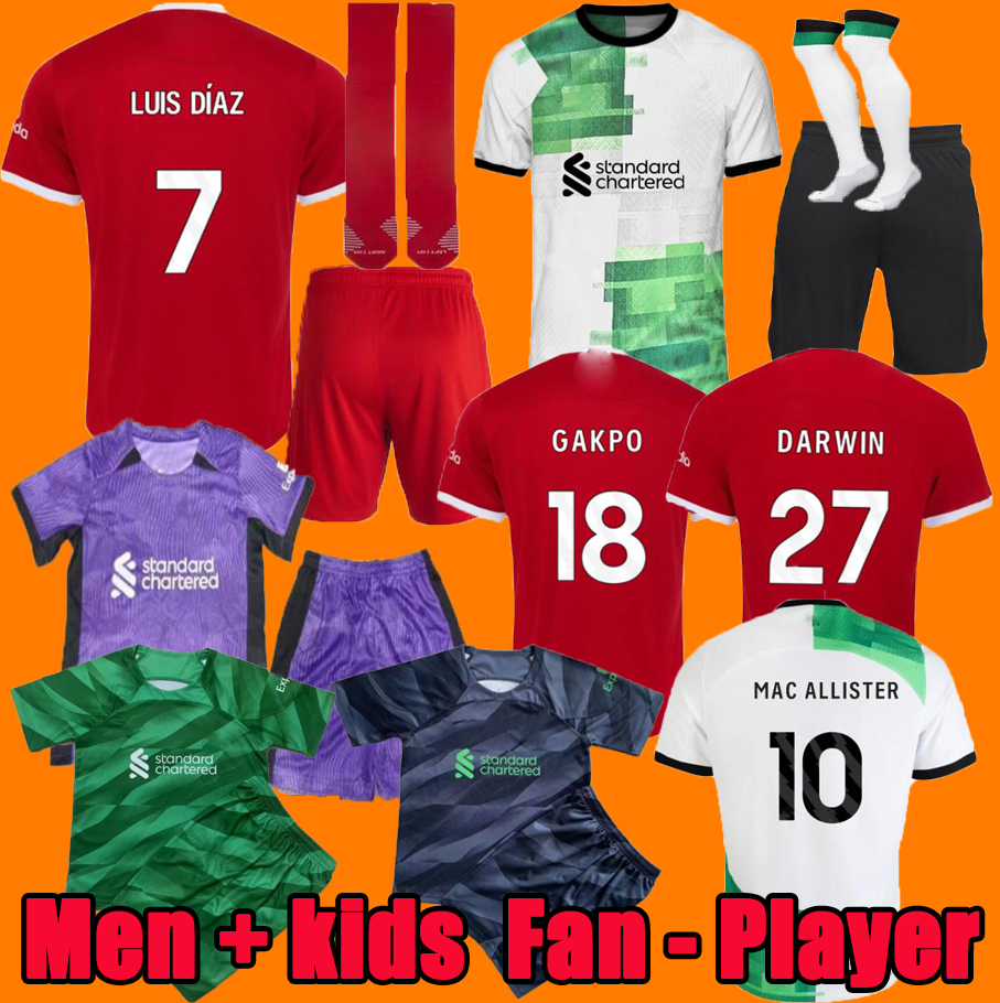 3XL 4XL 23 24 MAC ALLISTER soccer jerseys GAKPO DARWIN 2023 Mohamed Luis DIaz Alexander Arnold football shirts men kids uniform A.BECKER goalkeeper long sleeve, Home
3XL 4XL 23 24 MAC ALLISTER soccer jerseys GAKPO DARWIN 2023 Mohamed Luis DIaz Alexander Arnold football shirts men kids uniform A.BECKER goalkeeper long sleeve, Home
