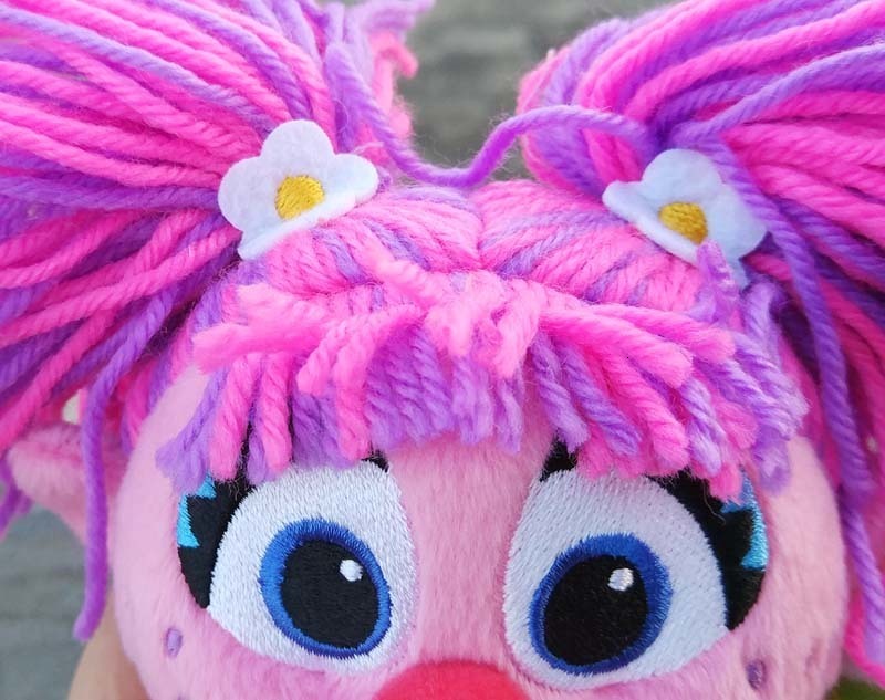Plush Dolls Skyleshine Sesame Street Elmo The Abby Doll 30cm Cute Stuffed Girls 230705