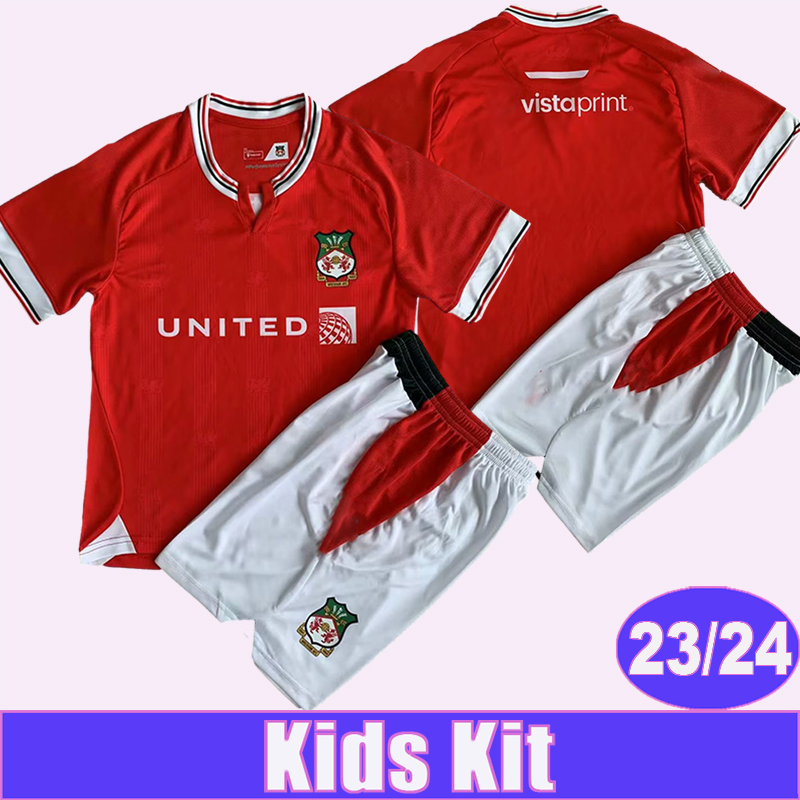 23 24 Wrexham Kids Kit soccer jerseys S. BODEN F. TAKYI P. RUTHERFORD S. WEDGBURY DANIEL ALLSOPP BILLY ASHCROFT Home Child Suit Football Shirt Uniforms, Tz14059 23 24 home no socks
23 24 Wrexham Kids Kit soccer jerseys S. BODEN F. TAKYI P. RUTHERFORD S. WEDGBURY DANIEL ALLSOPP BILLY ASHCROFT Home Child Suit Football Shirt Uniforms, Tz14059 23 24 home no socks