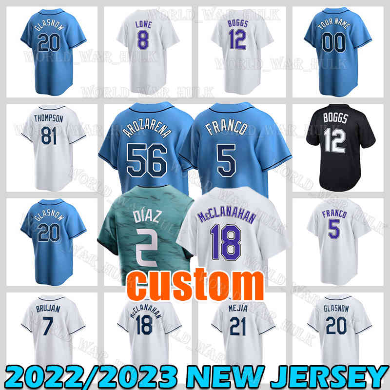 Randy Arozarena Jersey Shane McClanahan Baseball 2 Yandy Diaz Wade Boggs Wander Franco Tampas Bayes Josh Lowe Christian Bethancourt Wander Franco Rays Taylor Walls, Men new jersey(g m)
Randy Arozarena Jersey Shane McClanahan Baseball 2 Yandy Diaz Wade Boggs Wander Franco Tampas Bayes Josh Lowe Christian Bethancourt Wander Franco Rays Taylor Walls, Men new jersey(g m)