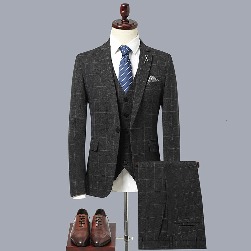 Men's Suits Blazers Custom Made Groomsmen Pattern Groom Tuxedos Shawl Lapel Men Wedding Man SA077999 230705