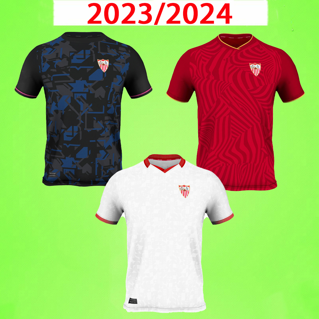 Seville 2023 2024 Sevillas soccer jerseys final L.OCAMPOS SUSO JONG Maillot GUDELJ K.REKIK TECATITO MUNIR RAFA men kids kit 22 23 24 football shirt boy sets home away 3rd, 23/24 away
Seville 2023 2024 Sevillas soccer jerseys final L.OCAMPOS SUSO JONG Maillot GUDELJ K.REKIK TECATITO MUNIR RAFA men kids kit 22 23 24 football shirt boy sets home away 3rd, 23/24 away