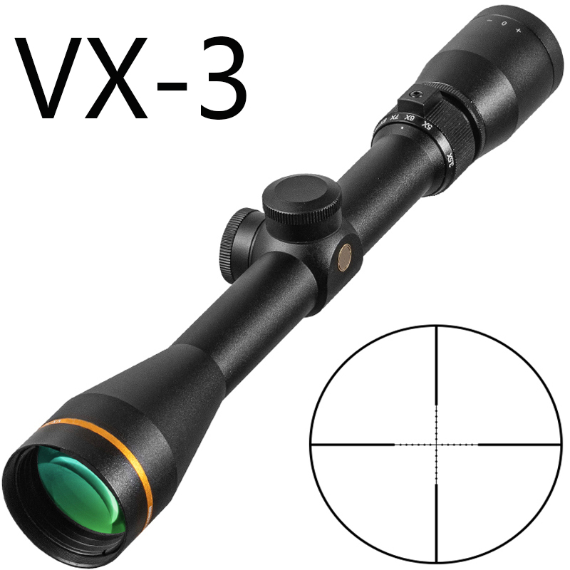 LP Vx3 Tactical Rifle Scope 3.5-10x40 Optic Sight Rifle Scope Hunting Scopes for Airsoft