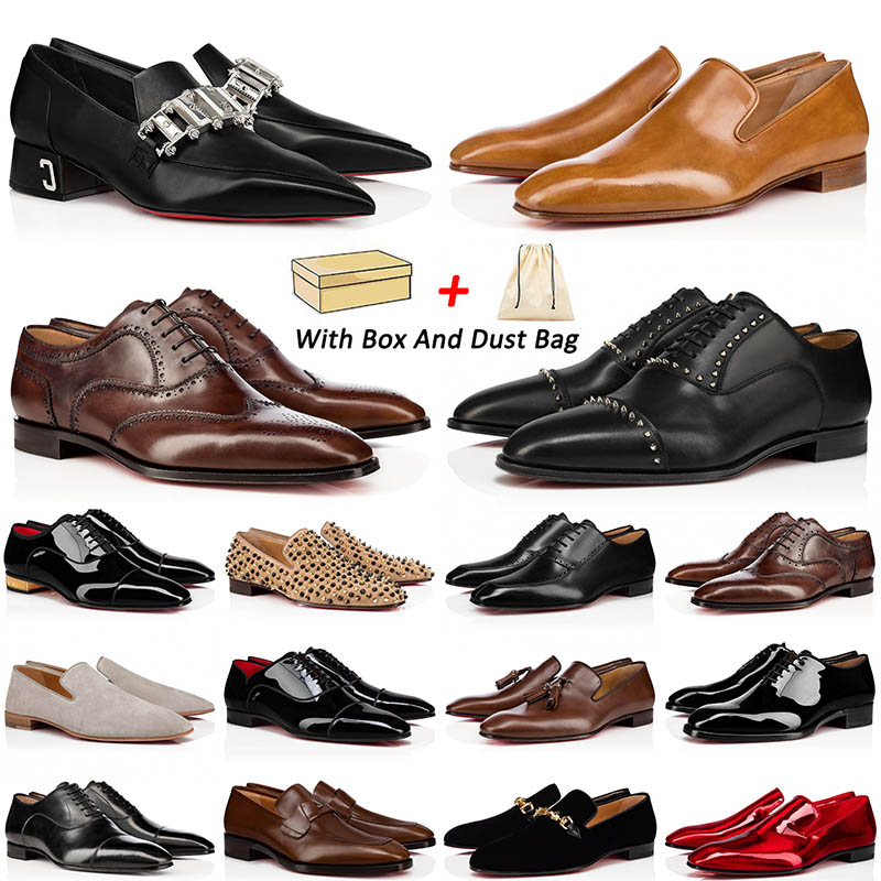Designer Mens Shoes Red Bottom Sneakers Top Fashion Patent Rivets Slip On Plate-form Luxurys Men Leather Dress Flat Bottoms louboutins Shoe With Box Size 50
Designer Mens Shoes Red Bottom Sneakers Top Fashion Patent Rivets Slip On Plate-form Luxurys Men Leather Dress Flat Bottoms louboutins Shoe With Box Size 50