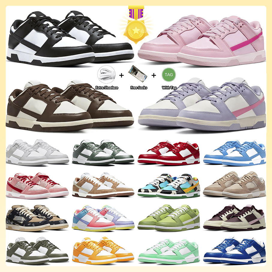 Designer Shoes Panda Triple Pink Candy Grey Fog University Blue Glassic Green Glow Michigan Kentucky Orange Paisley Trail Rose Whisper Sneakers for Men and Women, Item#13
Designer Shoes Panda Triple Pink Candy Grey Fog University Blue Glassic Green Glow Michigan Kentucky Orange Paisley Trail Rose Whisper Sneakers for Men and Women, Item#13