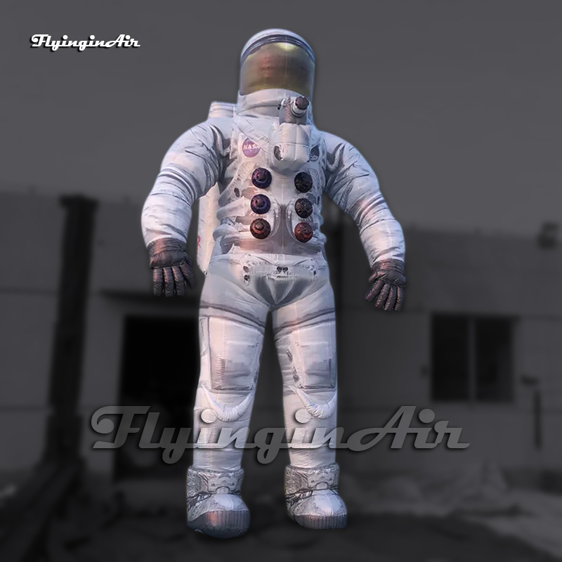 Amazing Giant Inflatable Astronaut Planet Explorer 6m Figure Model Air Blow Up Spaceman Balloon For Park Decoration