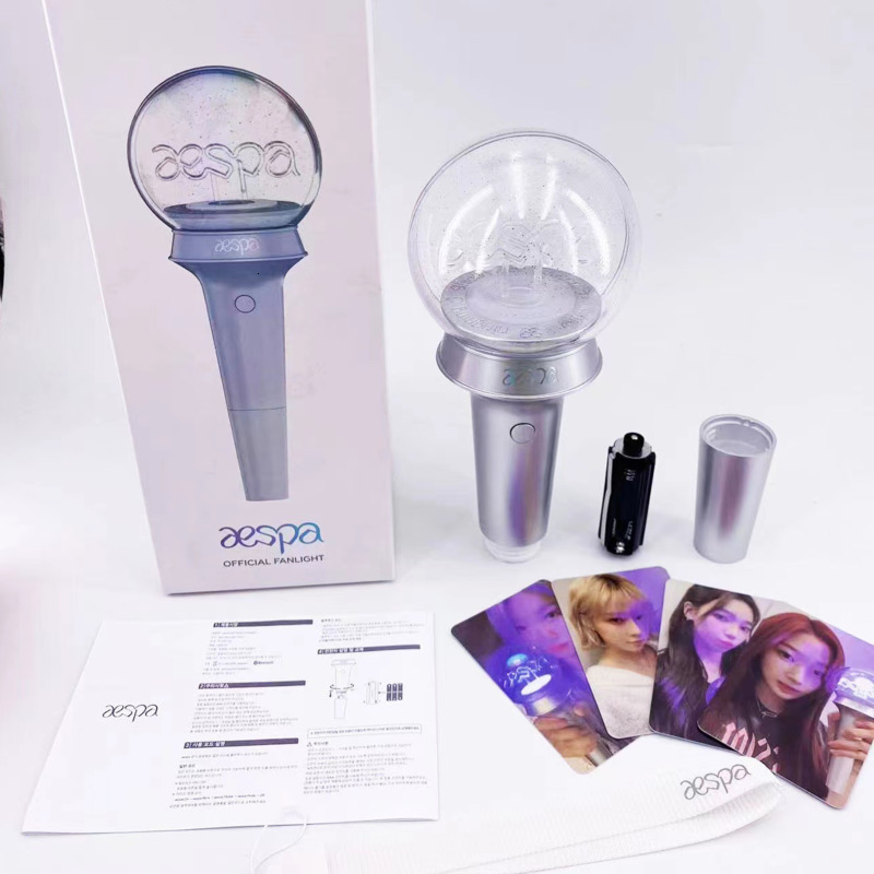LED Light Sticks Kpops Lightstick Karina Giselles Winter Ning No Bluetooth Concert Hand Lamp Party Flash Fluorescent Toy Fans Collection 230705