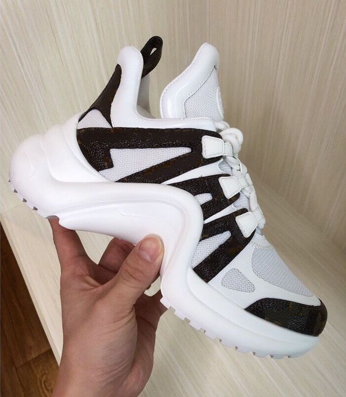 Designer Women's Casual Shoes Arch Thick Bottom Lace Up Casual Sneakers Mesh Breathable Splicing Leather Sports Casual Shoes, Color7
Designer Women's Casual Shoes Arch Thick Bottom Lace Up Casual Sneakers Mesh Breathable Splicing Leather Sports Casual Shoes, Color7