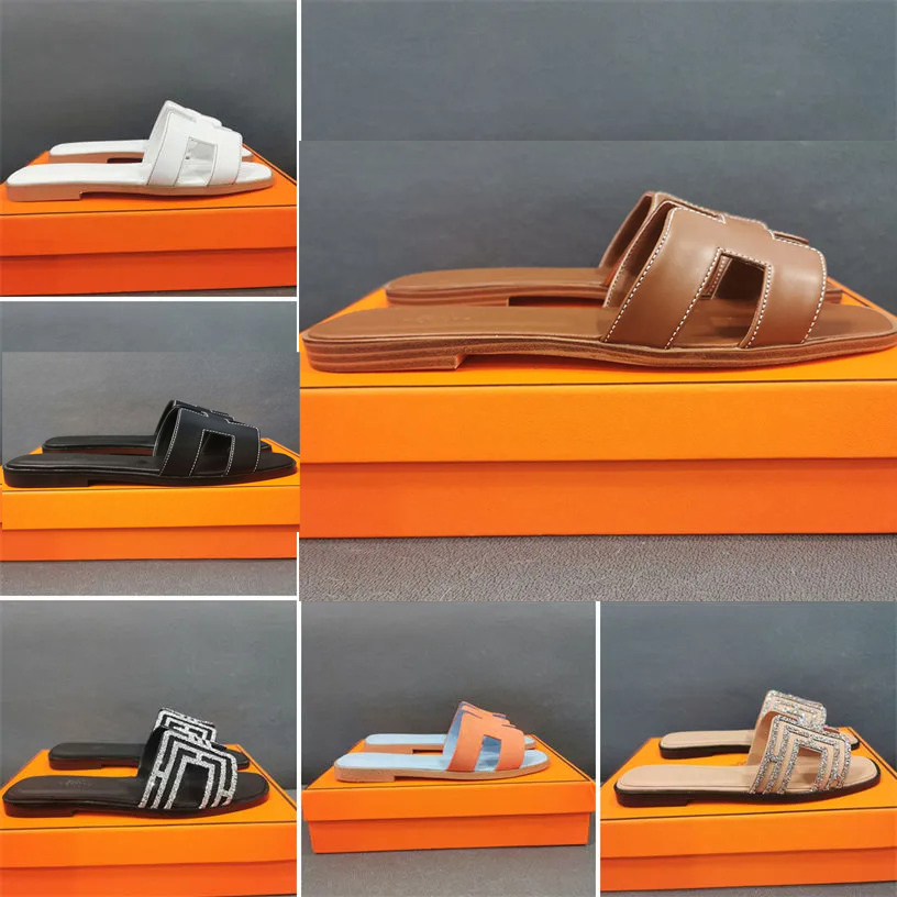 Designer Women Slippers beach Leather mules ladies Sandals Summer luxury Fashion Flat H Letter female Drag Nude Black White Brown Woman's sheepskin Slipper 35-42, 30
Designer Women Slippers beach Leather mules ladies Sandals Summer luxury Fashion Flat H Letter female Drag Nude Black White Brown Woman's sheepskin Slipper 35-42, 30