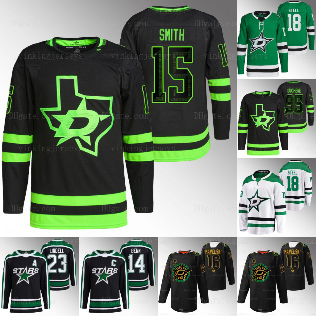 Craig Smith Stars jersey Esa Lindell Sam Steel Miro Heiskanen Jamie Benn Joe Pavelski Tyler Seguin Jason Robertson Mason Marchment Miller Duchene Hockey Jerseys, Black
Craig Smith Stars jersey Esa Lindell Sam Steel Miro Heiskanen Jamie Benn Joe Pavelski Tyler Seguin Jason Robertson Mason Marchment Miller Duchene Hockey Jerseys, Black