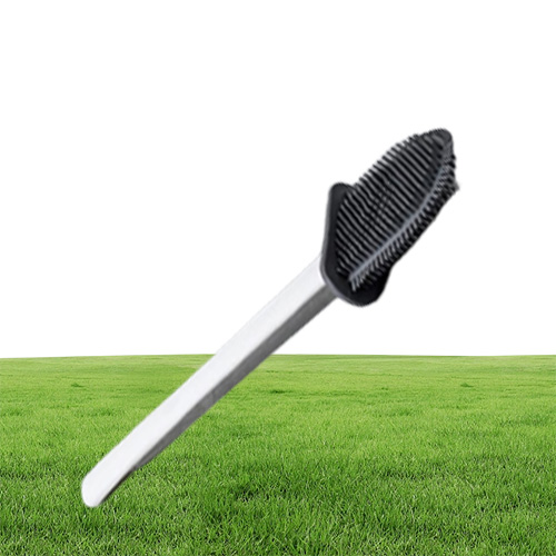 Cracked Household Long Handle Soft Glue Toilet Brush No Dead Corner Cleaning Tpr Silicone Brush5513773