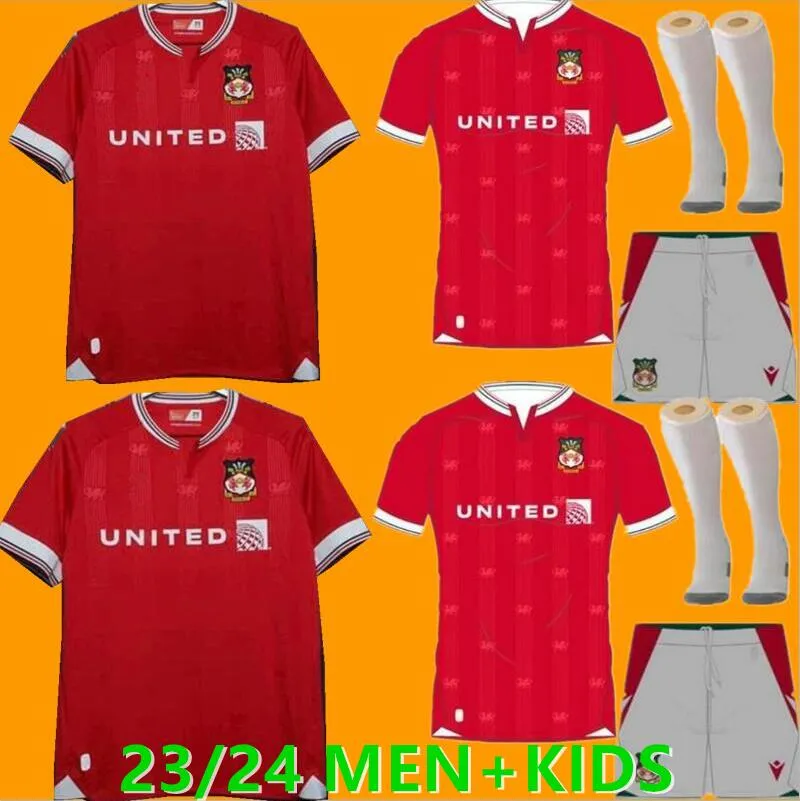 23 24 Wrexham soccer jersey 2023 2024 . Boden F. Takyi P. Rutherford . Wedgbury Daniel Allsopp Billy Ashcroft football shirt MEN KIDS kits full set, 23/242
23 24 Wrexham soccer jersey 2023 2024 . Boden F. Takyi P. Rutherford . Wedgbury Daniel Allsopp Billy Ashcroft football shirt MEN KIDS kits full set, 23/242