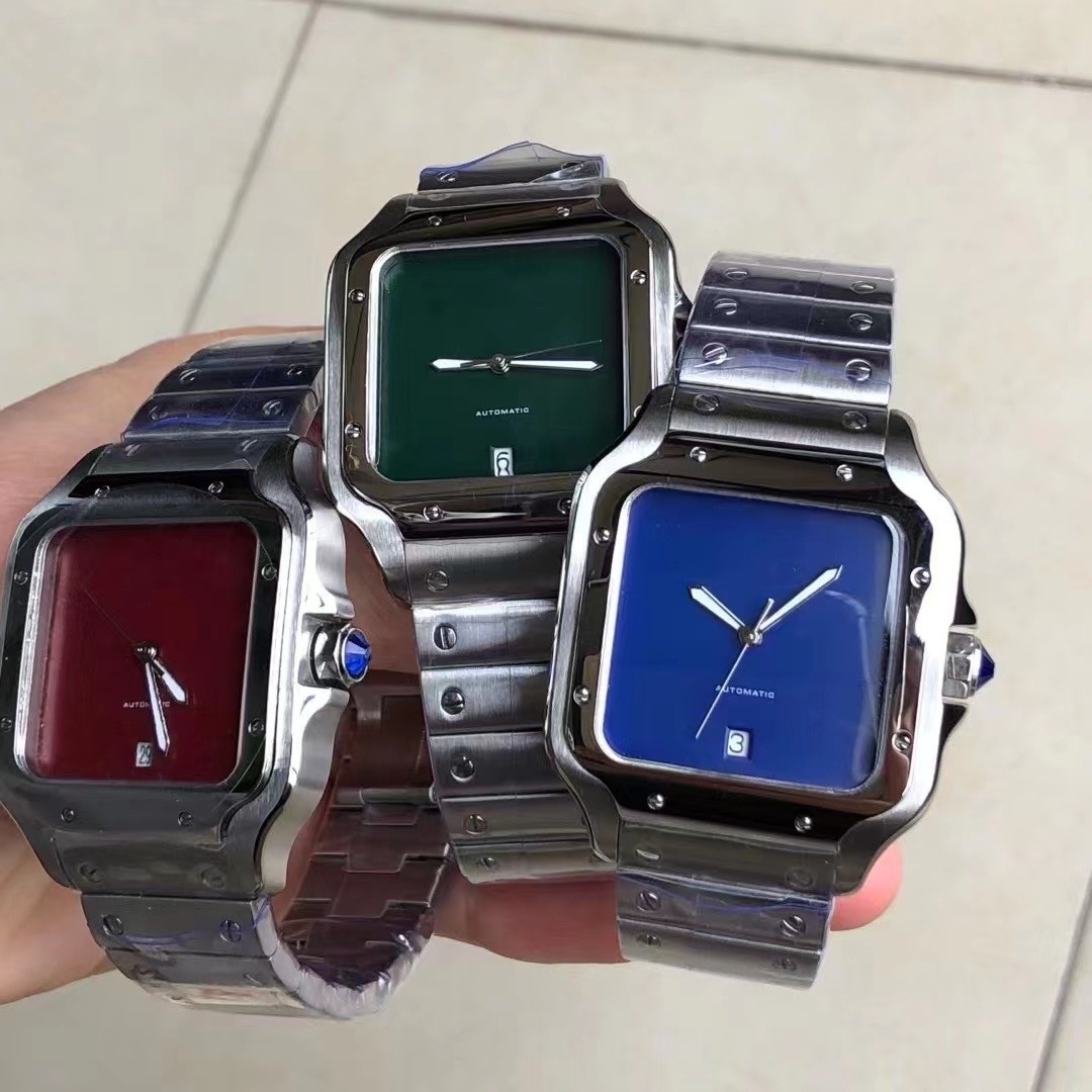 man watch 39.8MM movement watches Automatic Mechanical Watches watch needle hardlex Glass Full Stainless steel Luminous Waterproof Wristwatches 523