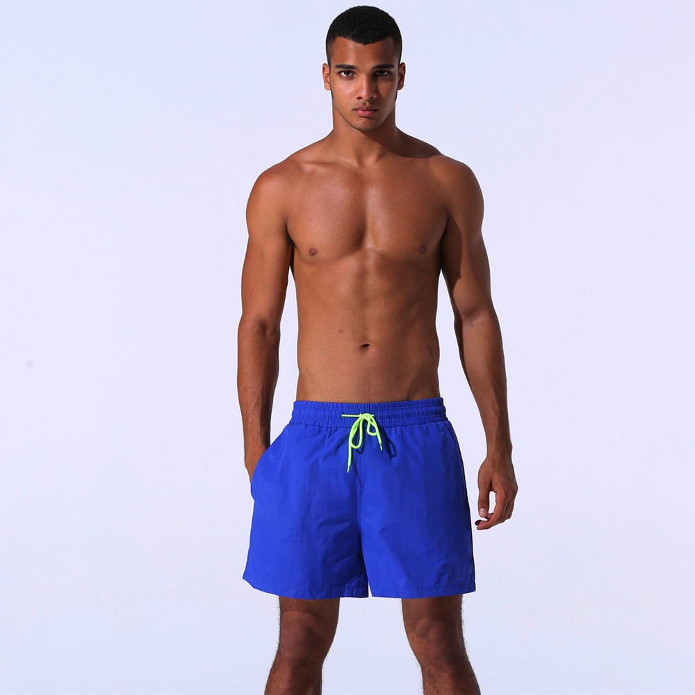 Men's Swimwear Summer beach swimsuit fast drying comfortable and breathable Beach shorts Sexy solid color men's 230705
