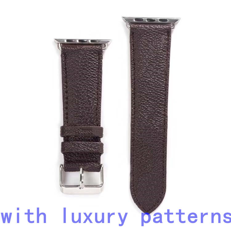 Designer Fashion Straps Watchbands Watch Band 41mm 42mm 38mm 40mm 44mm 45mm iwatch 2 3 4 5 6 bands Leather Strap Bracelet
Designer Fashion Straps Watchbands Watch Band 41mm 42mm 38mm 40mm 44mm 45mm iwatch 2 3 4 5 6 bands Leather Strap Bracelet