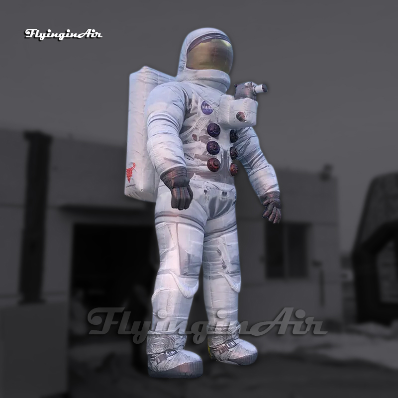 Amazing Giant Inflatable Astronaut Planet Explorer 6m Figure Model Air Blow Up Spaceman Balloon For Park Decoration