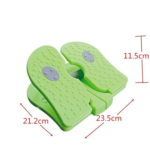 Steppers Mini Under Desk Pedal Exerciser Sitting Stepper Folding Foot Peddle Physical Therapy Relieves Varicose Veins 230704