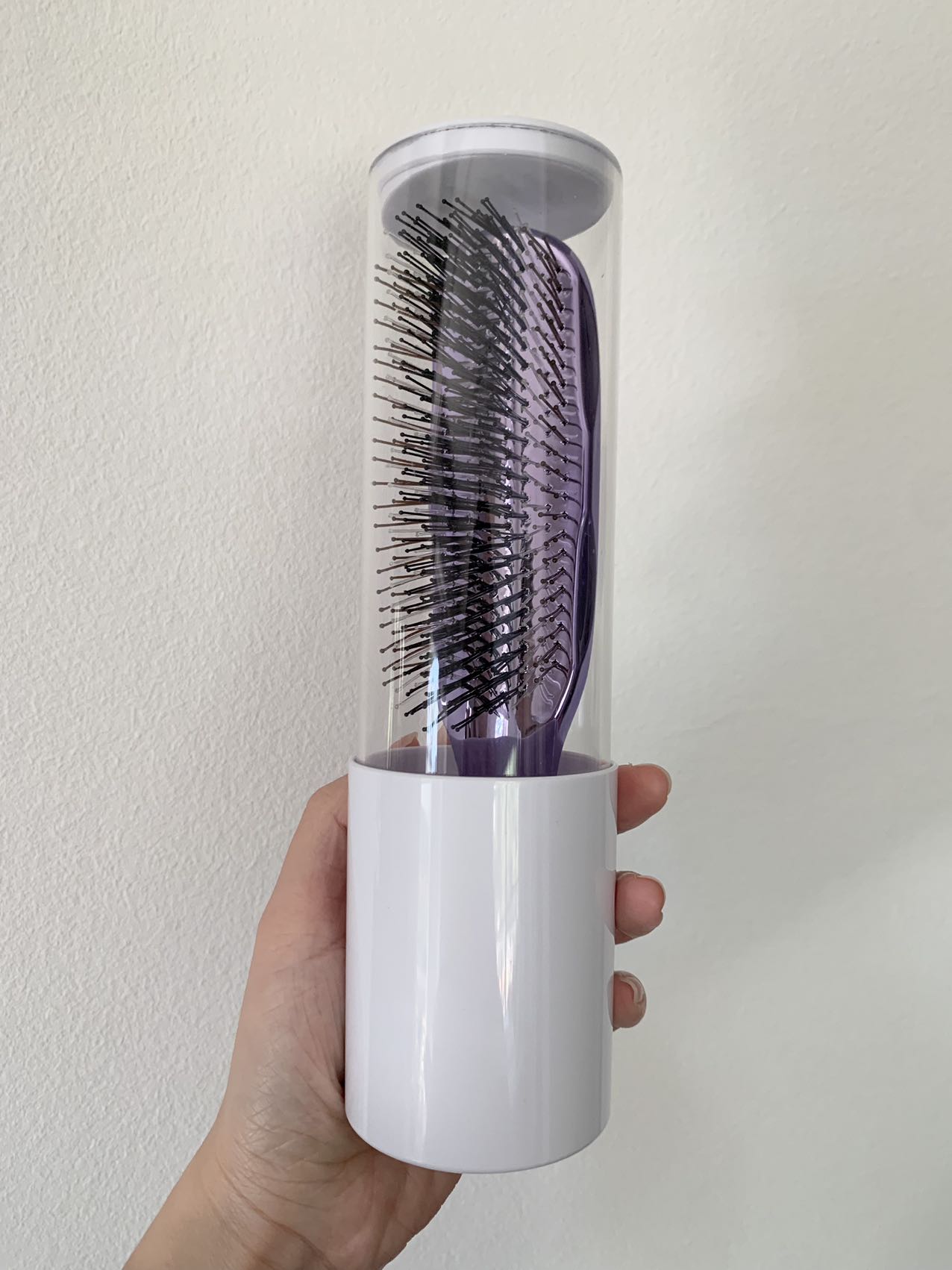 Japanese Premium Head Massager Scalp Brush Hair Massager Brush Shampoo Wet Plastic Detangling Brush Hair Cleaning Comb Rose gold