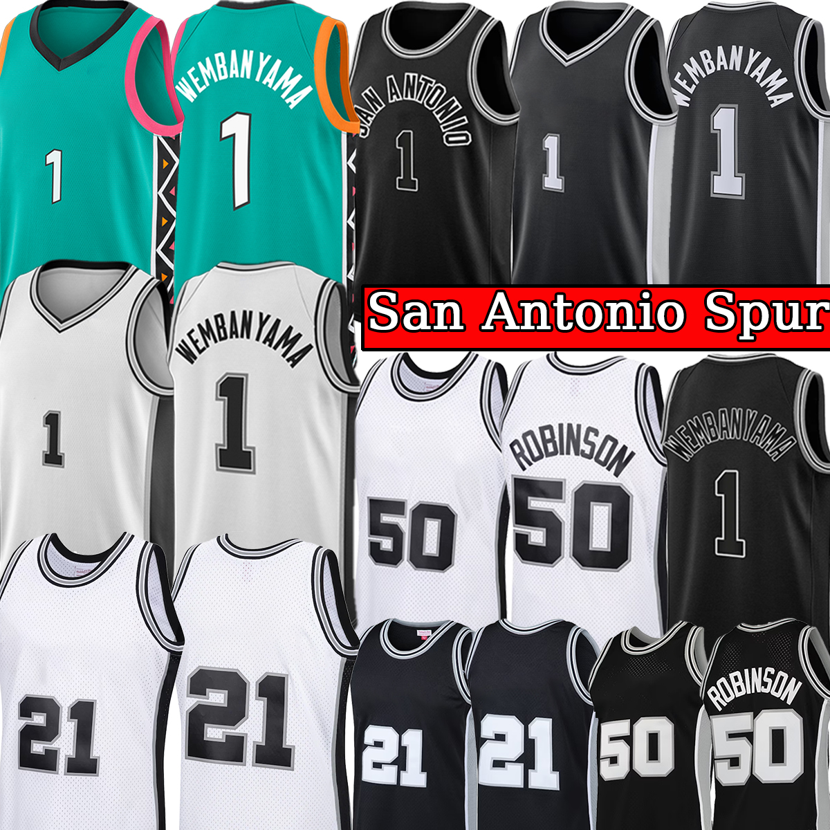 Victor Wembanyama''Spurs" Basketball Jerseys San Mens Antonio Retro Tim David 50 Robinson Mitchell and Ness Black Green City Jersey T-Shirt, Retro jersey
Victor Wembanyama''Spurs" Basketball Jerseys San Mens Antonio Retro Tim David 50 Robinson Mitchell and Ness Black Green City Jersey T-Shirt, Retro jersey